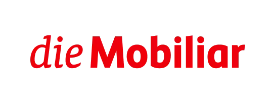 Die Mobiliar logo, with the company name 'die Mobiliar' in bold red font.