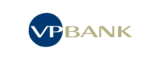 VP BANK logo with a blue oval containing "VP" and "BANK" in gold.